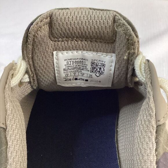Sperry Top Sider Tan and Camo Lace-up Women’s sneakers  Size 6.5 - Picture 8 of 8